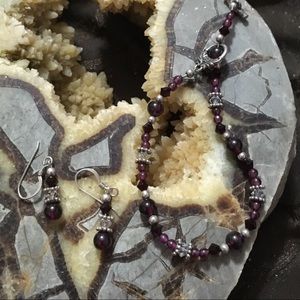 3-piece Necklace, Earrings & Bracelet Set